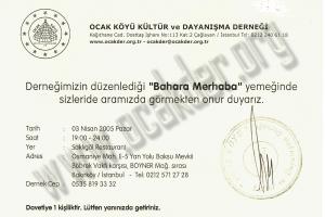 BADEM GECESİ BAHARA MERHABA 