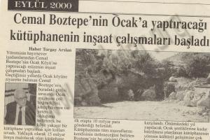 CEMAL BOZTEPE KÜLTÜR MERKEZİ YAPIMINA BAŞLANDI