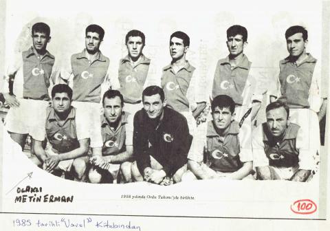 SPOR 1958 YILINDA ORDU TAKIMIYLA BİRLİKTE