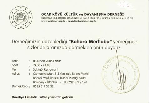 BADEM GECESİ BAHARA MERHABA 